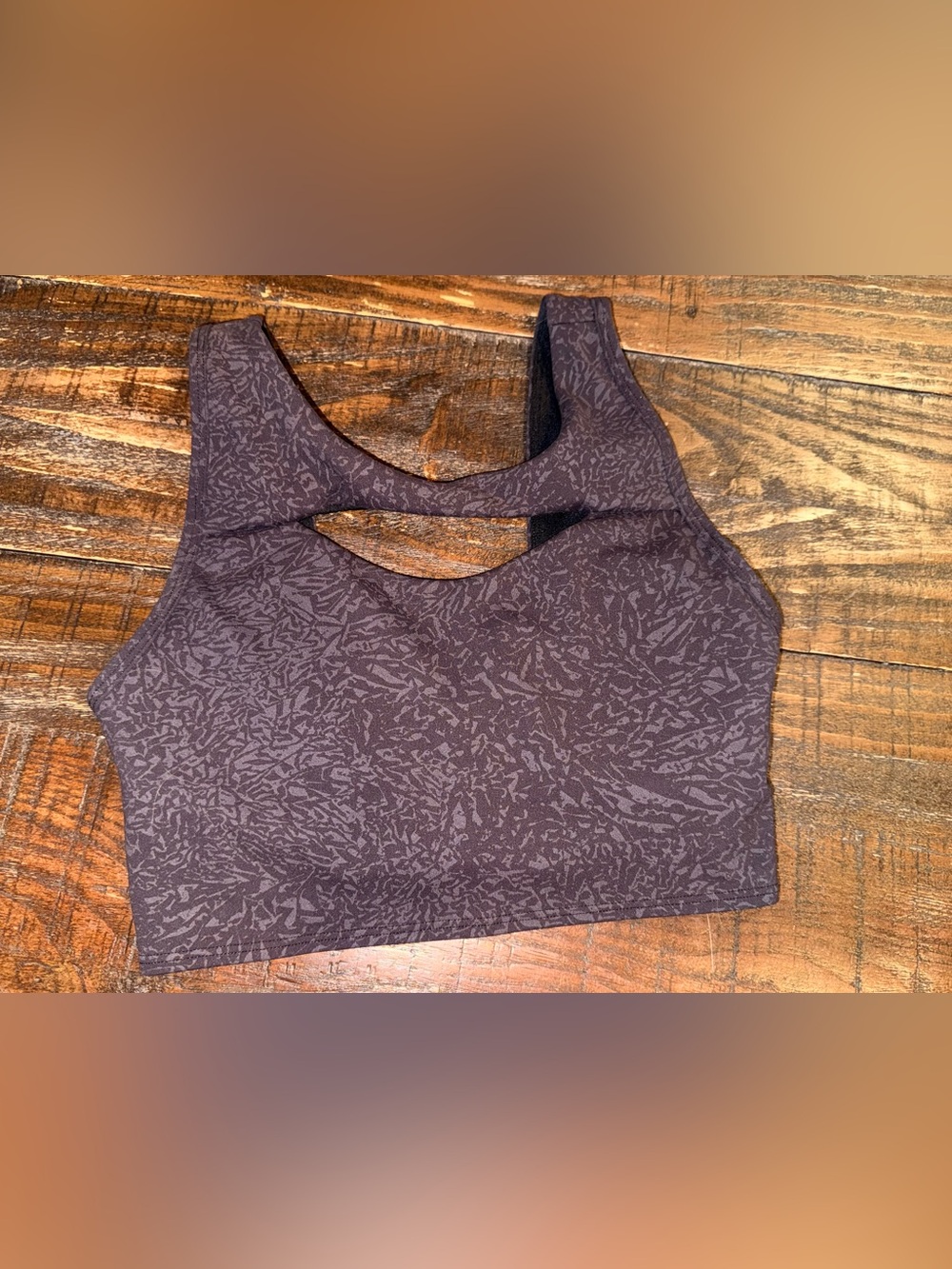 Lululemon Black Crop Top